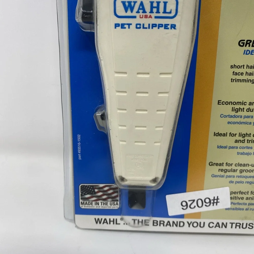 Vintage 2005 New‎ Wahl Special Clip-Pet Set Grooming Kit Made In USA